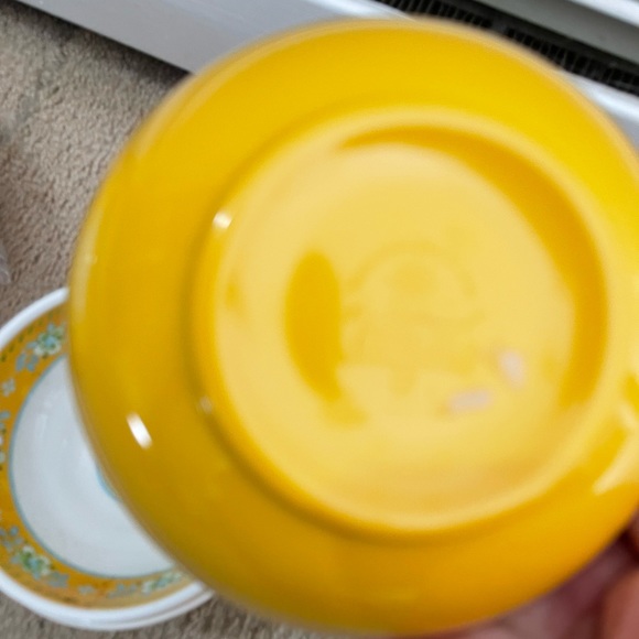 Le Cadeaux salad plates Blue Melamine. - Picture 5 of 6